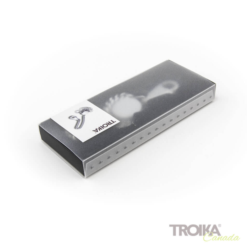 TROIKA Key organizer "PATENT CHAIN" - matt