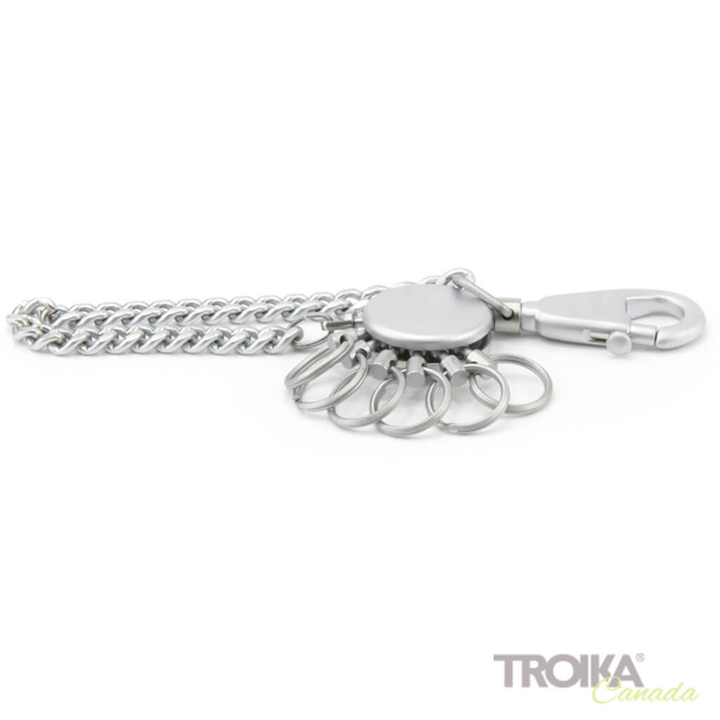 TROIKA Key organizer "PATENT CHAIN" - matt