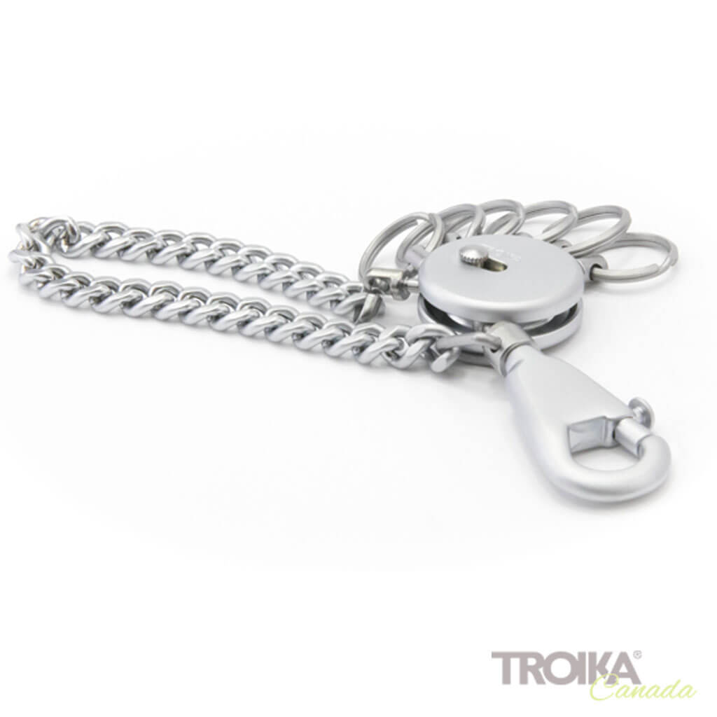 TROIKA Key organizer "PATENT CHAIN" - matt
