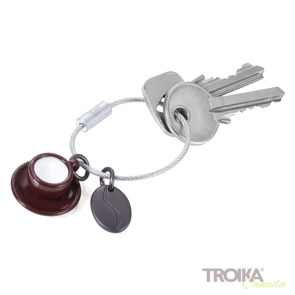 TROIKA Keychain "COFFEE 2 GO"