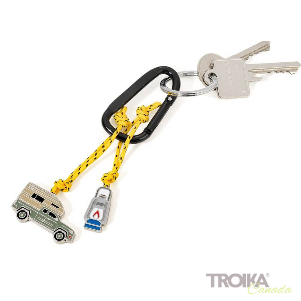 TROIKA Keychain "CAMPING"