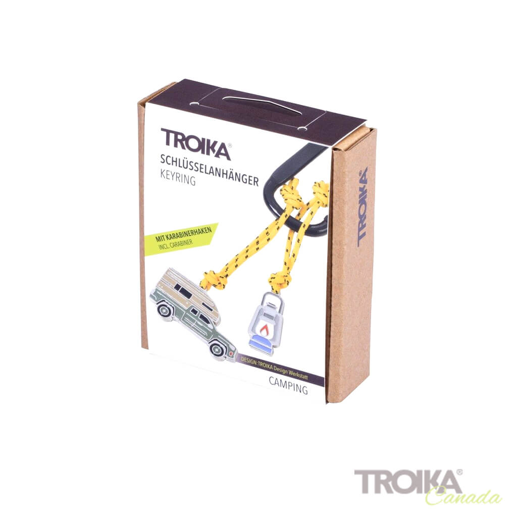 TROIKA Keychain "CAMPING"