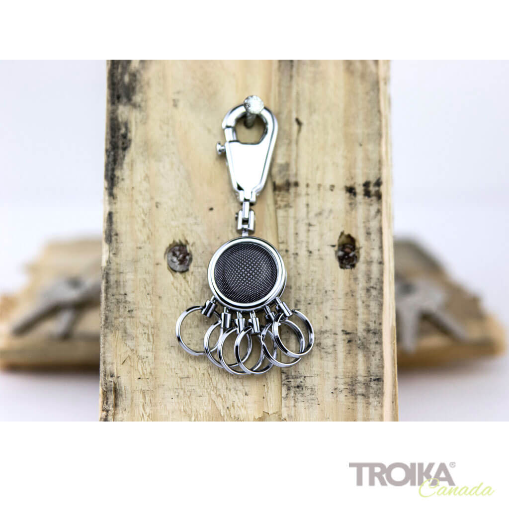TROIKA Key organizer "PATENT" - Black Vision