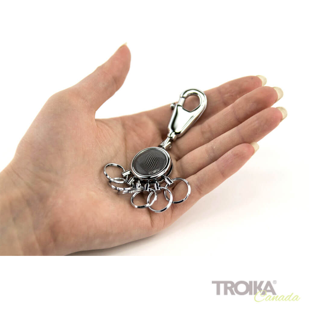 TROIKA Key organizer "PATENT" - Black Vision