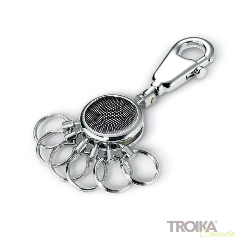 TROIKA Key organizer "PATENT" - Black Vision