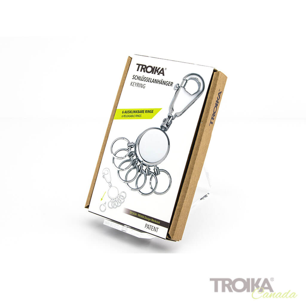 TROIKA Key organizer "PATENT" - shiny