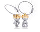 TROIKA Key Chain "LITTLE KING LITTLE QUEEN"