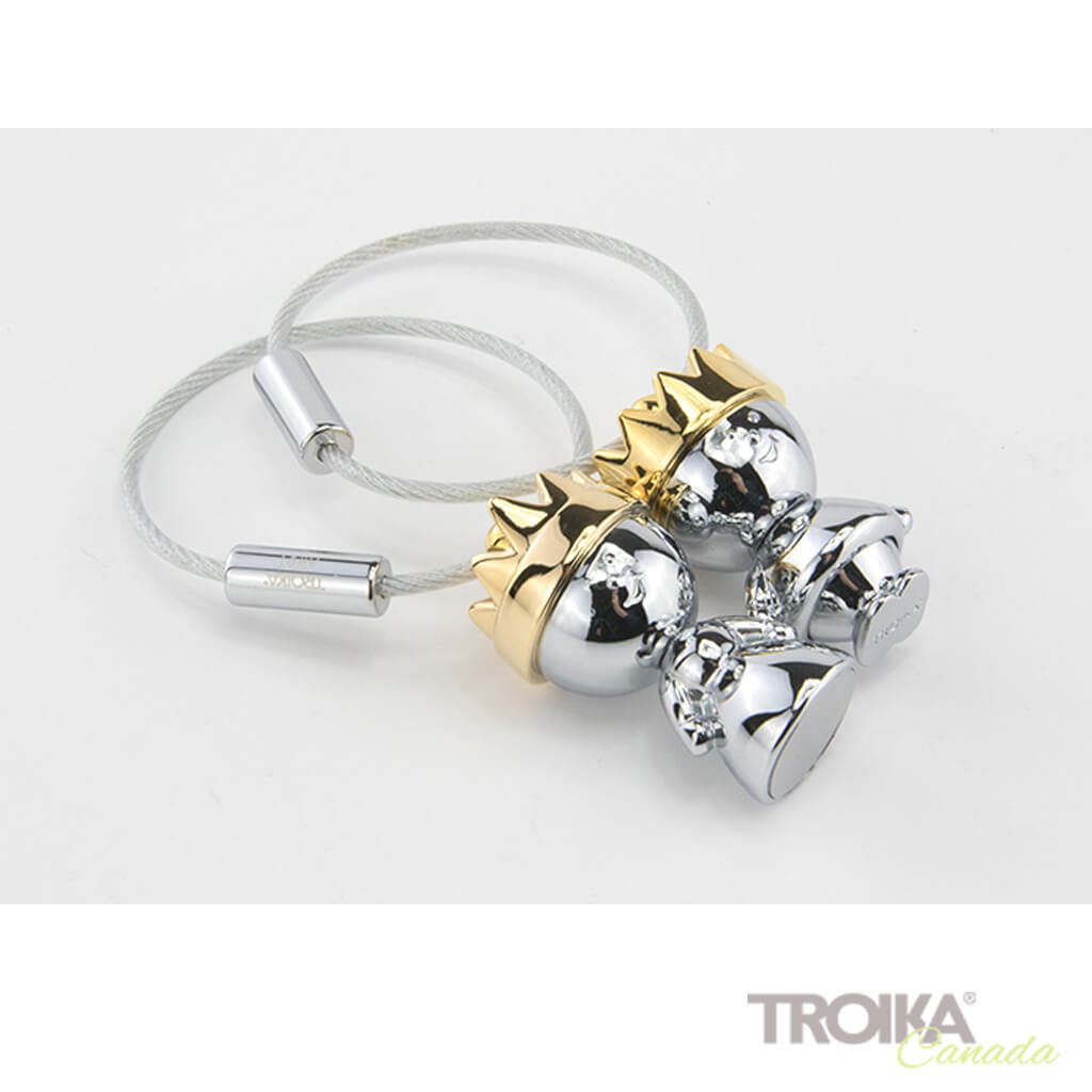 KING AND QUEEN KEYCHAIN