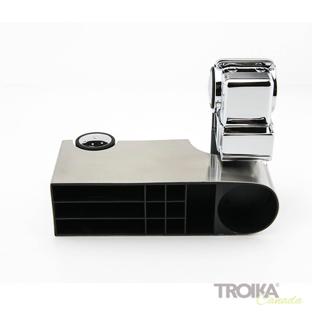 TROIKA Pen holder "OFFICE TRUCKER" - silver