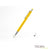 TROIKA Multitasking ballpoint pen "CONSTRUCTION SLIM" - yellow