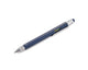 TROIKA Multitasking Ballpoint Pen "CONSTRUCTION" - Blue