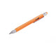 TROIKA Multitasking Ballpoint Pen "CONSTRUCTION" - Neon Orange