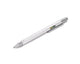 TROIKA Multitasking Ballpoint Pen "CONSTRUCTION" - Silver