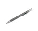 TROIKA Multitasking Ballpoint Pen "CONSTRUCTION" - Titanium Silver
