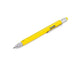 TROIKA Multitasking Ballpoint Pen "CONSTRUCTION" - Yellow