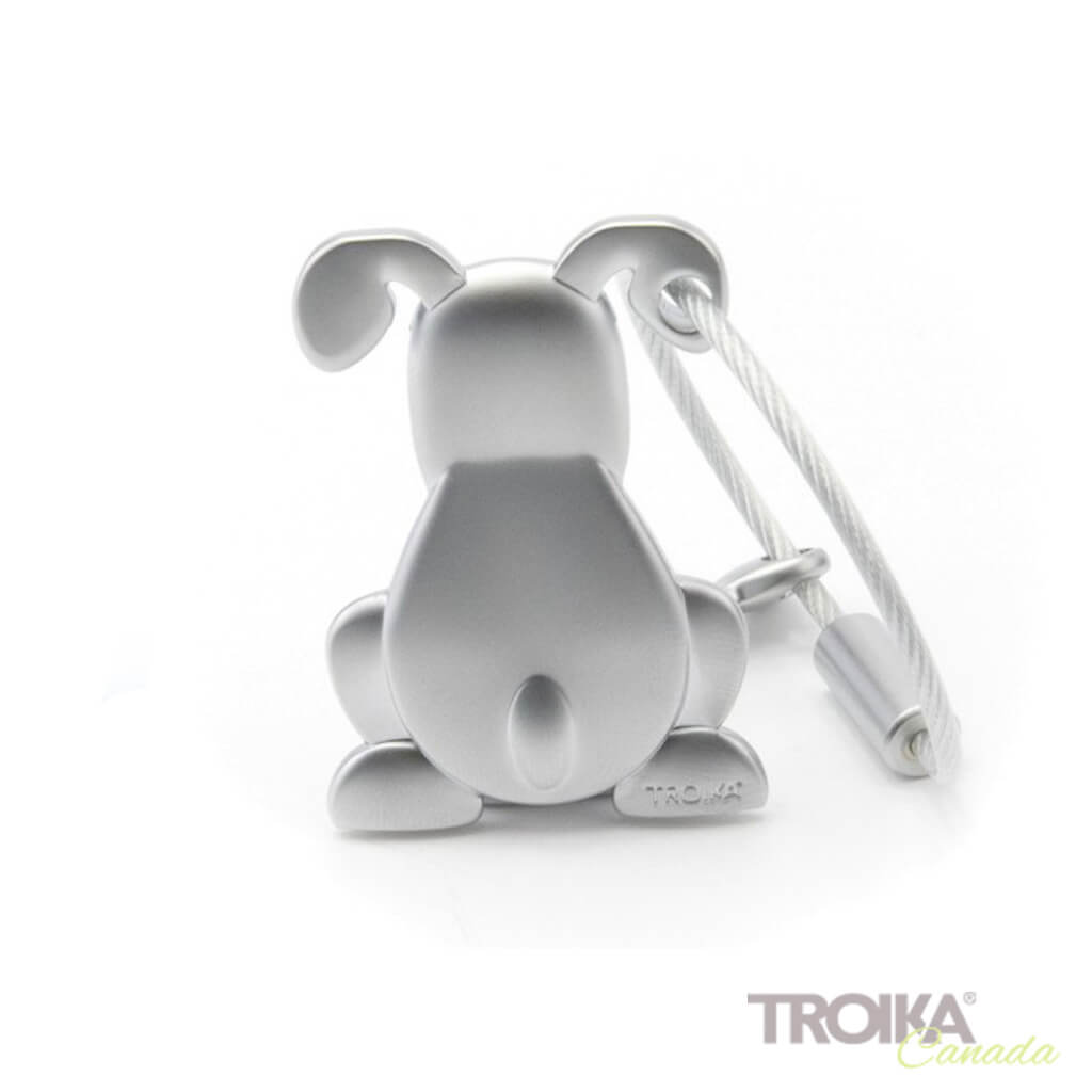TROIKA Keychain "PETE" - Silver