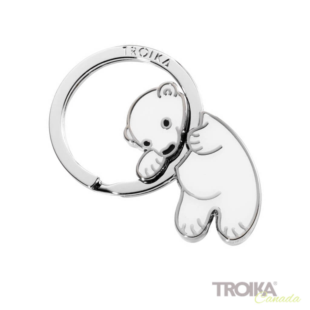 Polar bear keyring sale