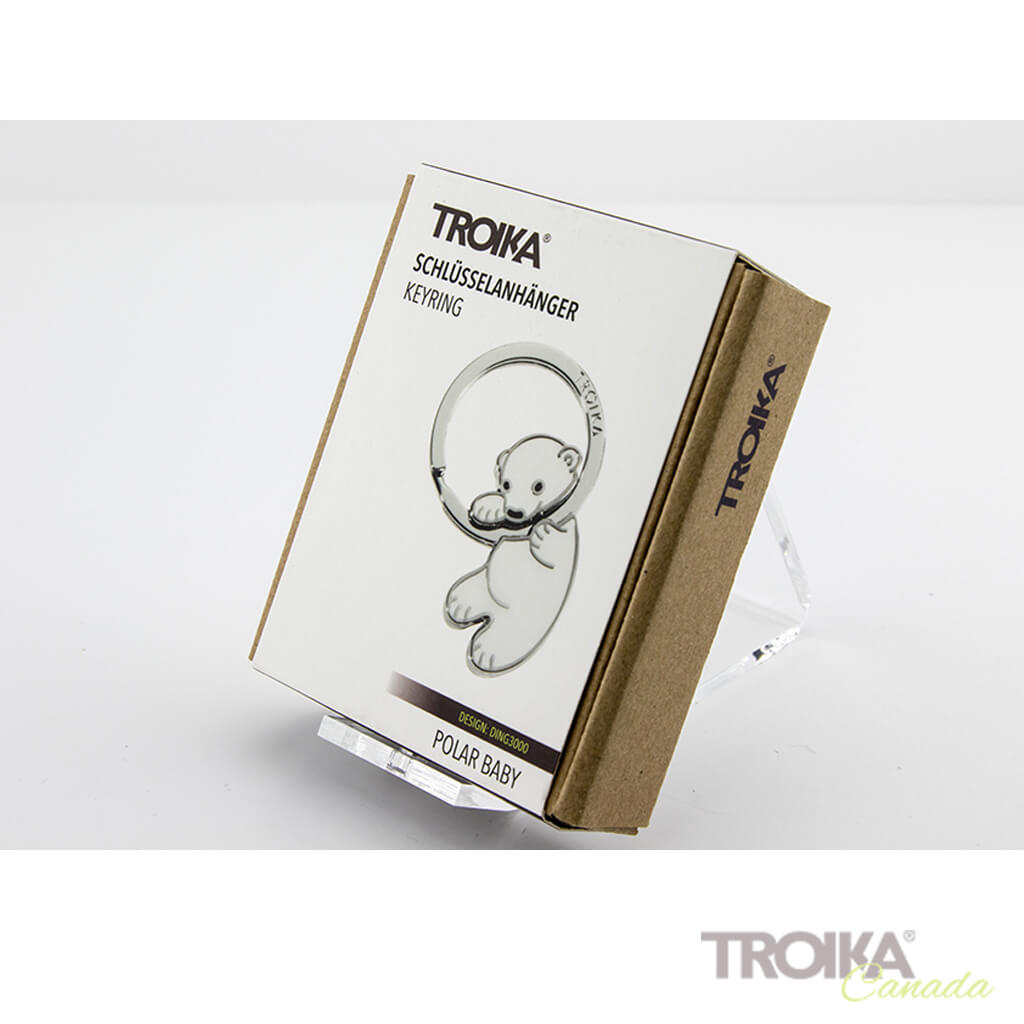 TROIKA Keychain "POLAR BABY"