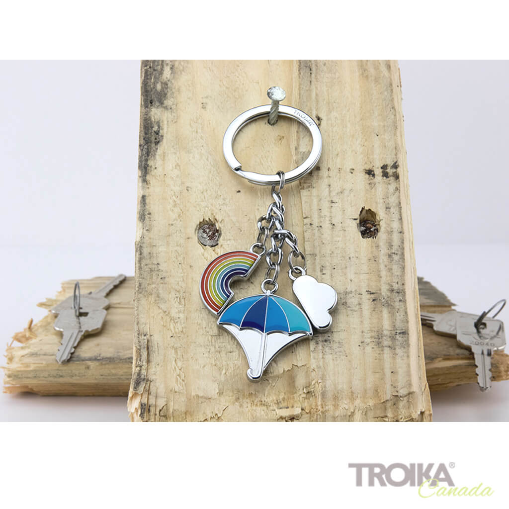 TROIKA Keychain "RAINBOW"