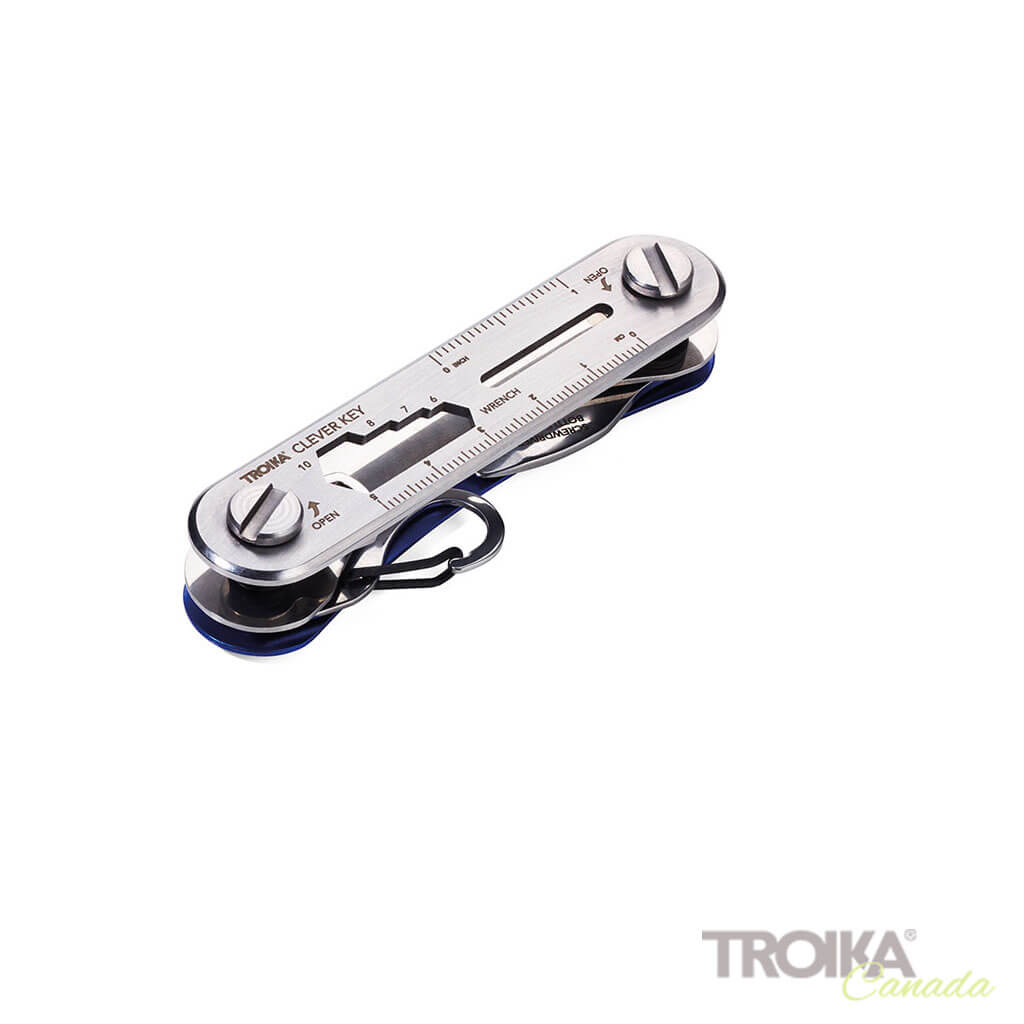 TROIKA Key organizer "CLEVER KEY" - grey