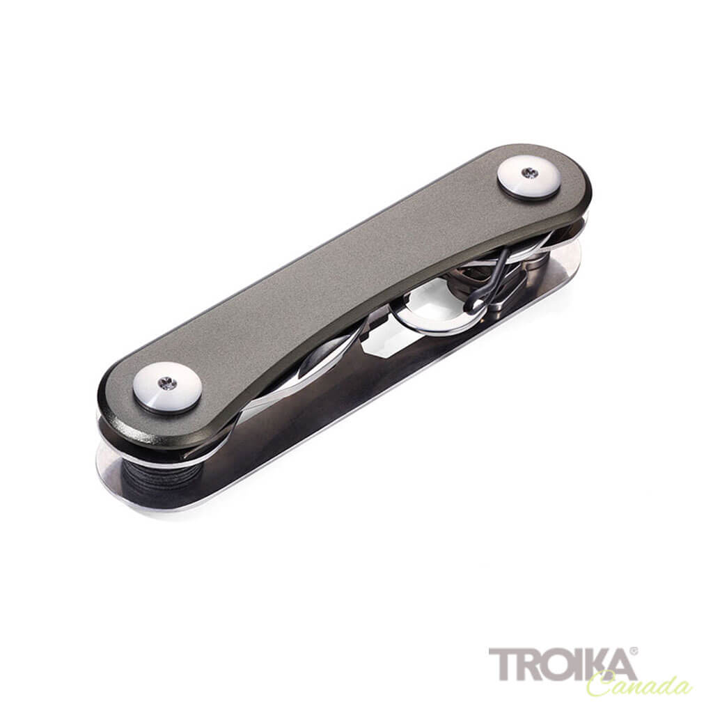 TROIKA Key organizer "CLEVER KEY" - grey