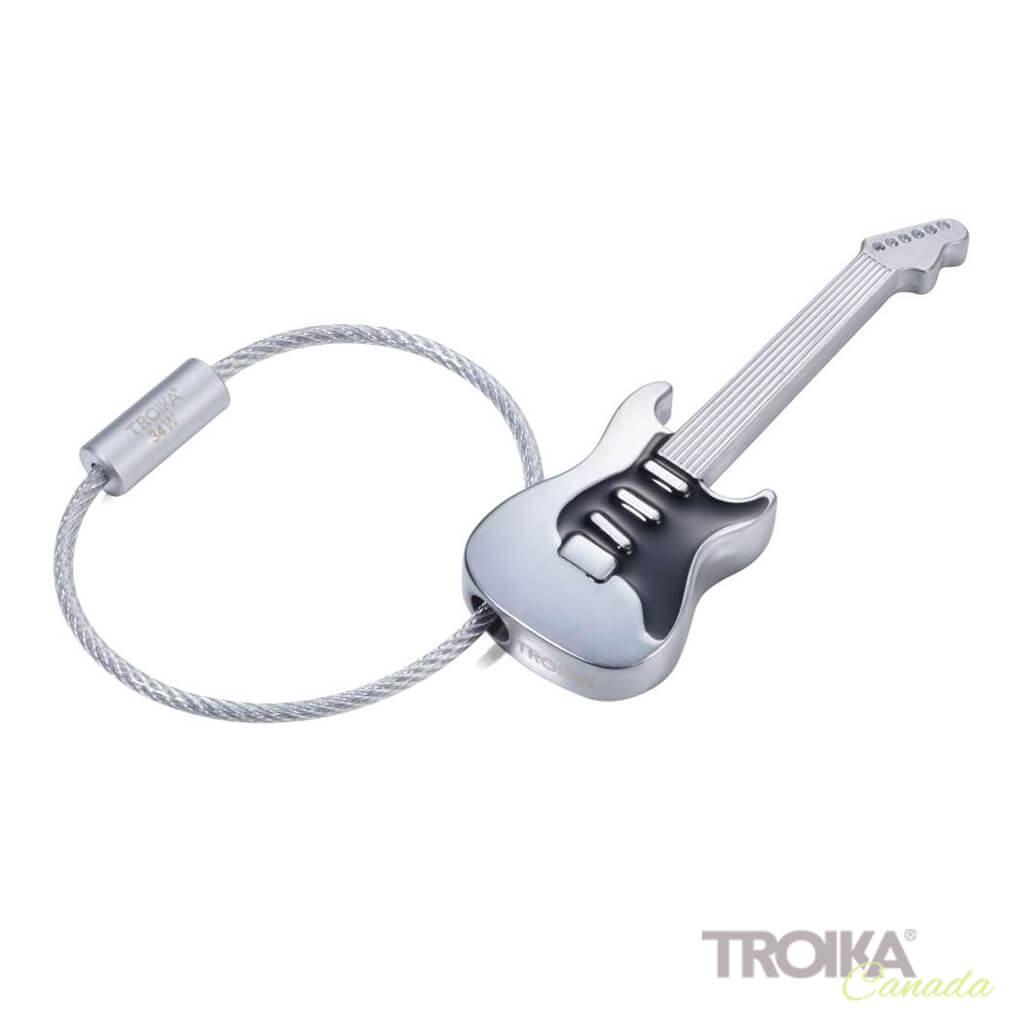TROIKA Keychain "STRAT AM RING"