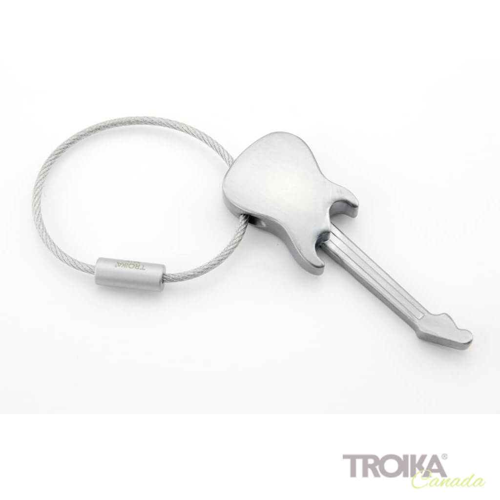 TROIKA Keychain "STRAT AM RING"