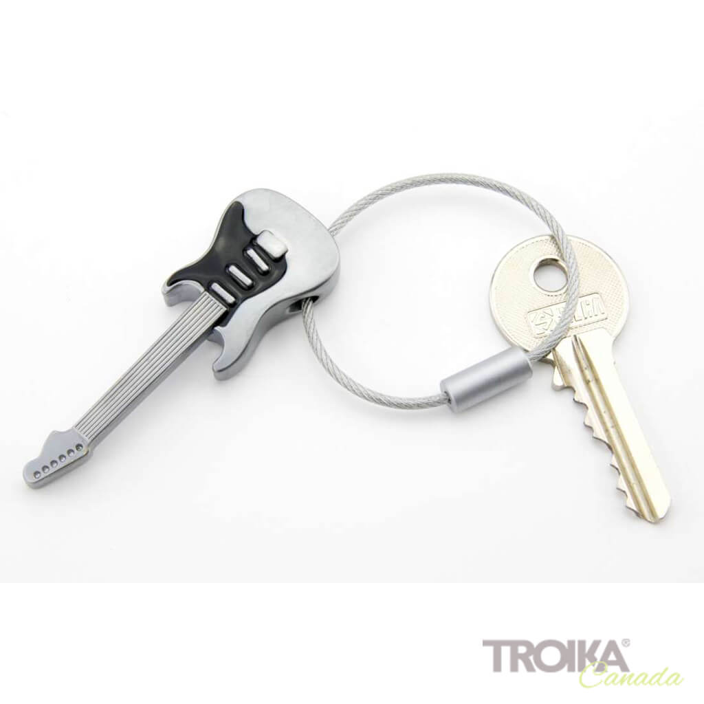 TROIKA Keychain "STRAT AM RING"
