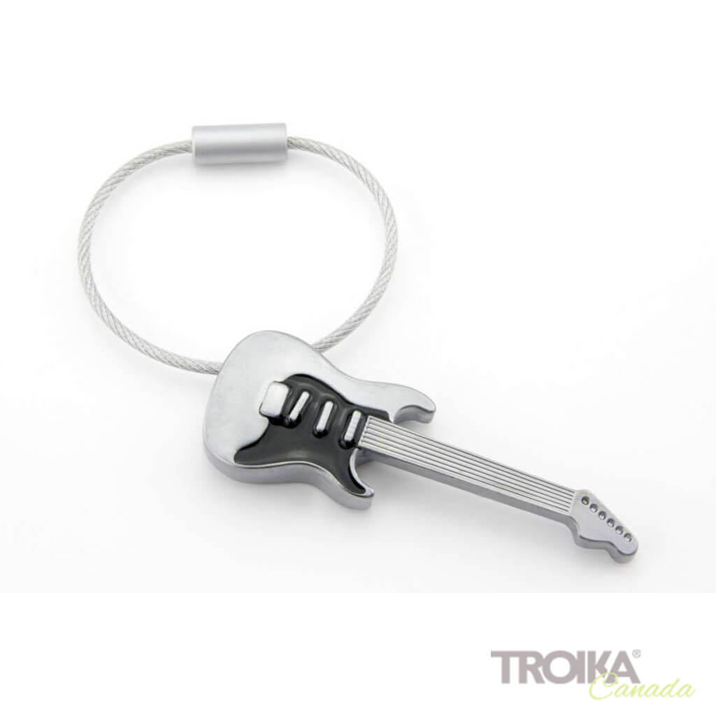 TROIKA Keychain "STRAT AM RING"