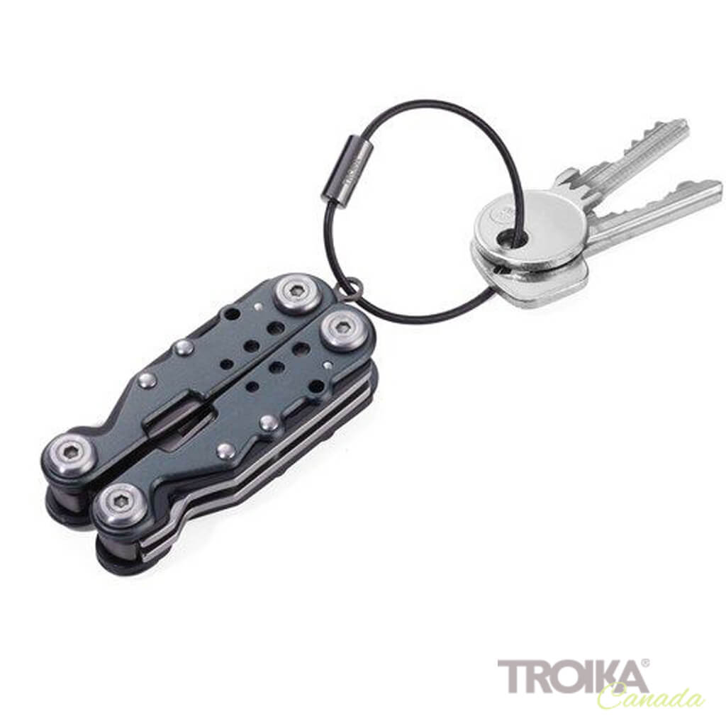 TROIKA Mini tool Keychain "WORKING TOOL - mini"
