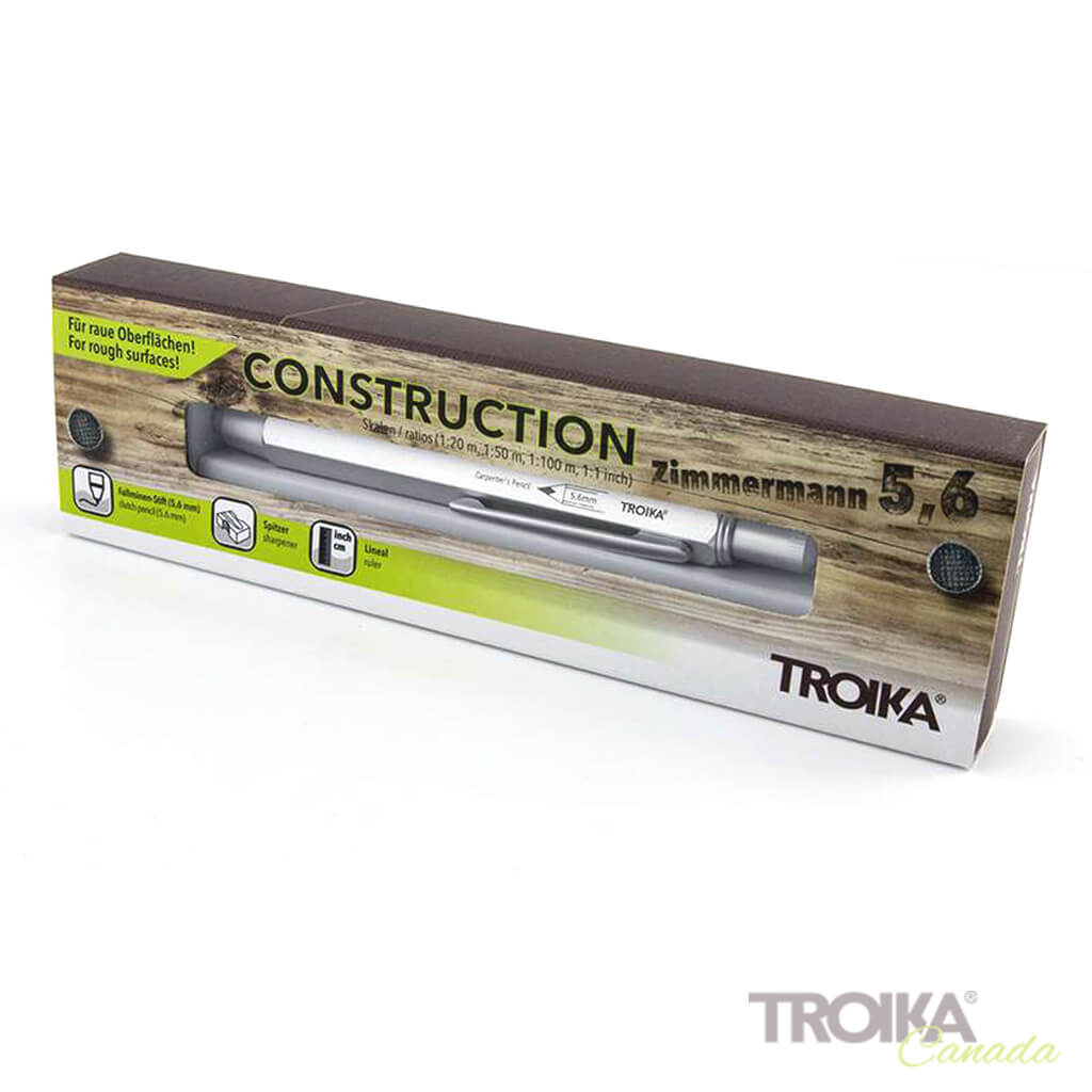 troika-carpenters-pencil-zimmermann-SILVERTROIKA’s Silver Carpenter’s Pencil  in package