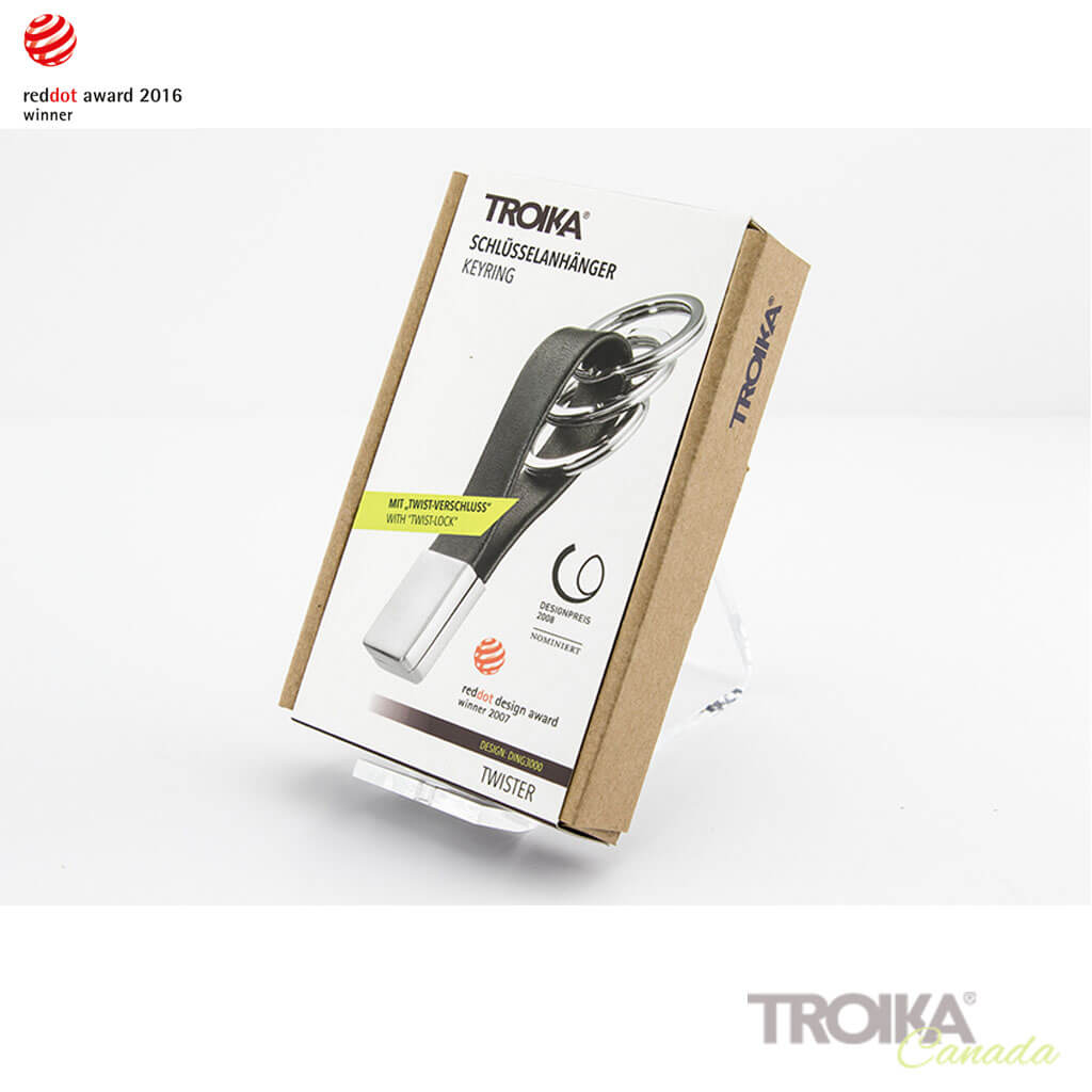 TROIKA Keychain "TWISTER"