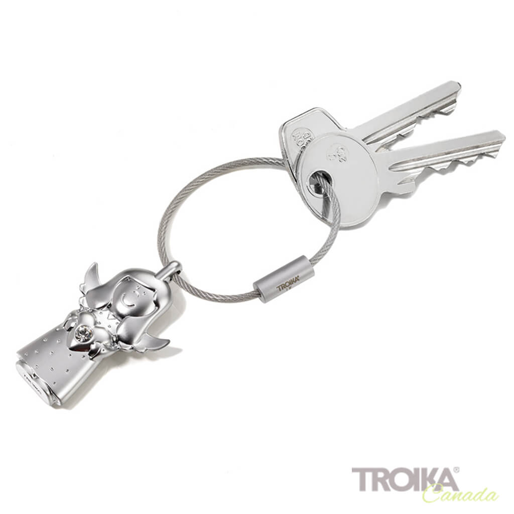 TROIKA Keychain "VALERIE" - silver