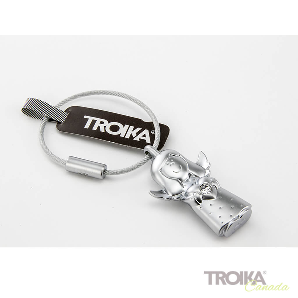 TROIKA Keychain "VALERIE" - silver
