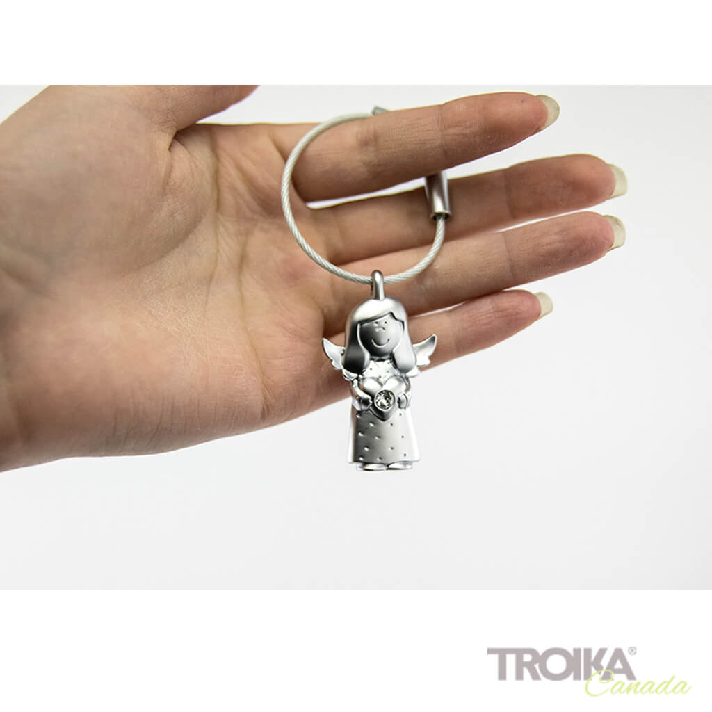 TROIKA Keychain "VALERIE" - silver