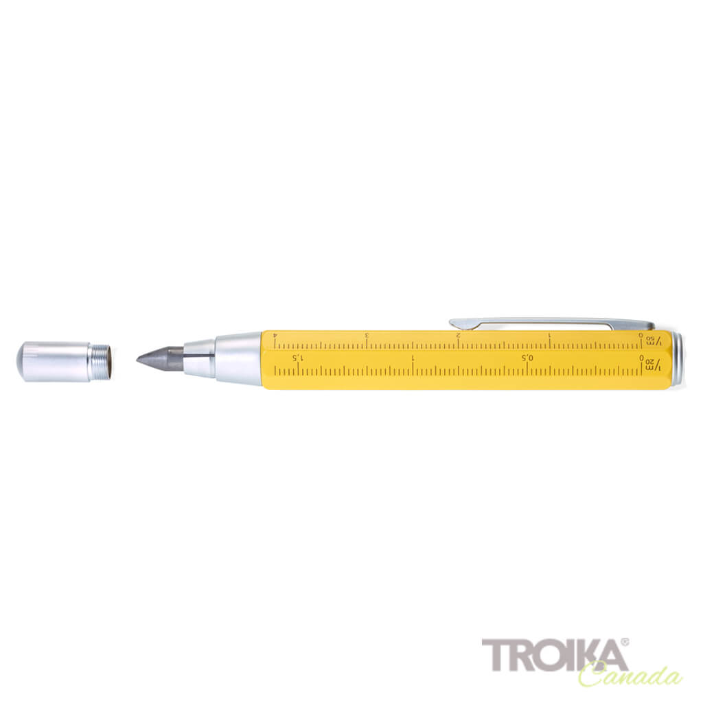 troika-carYellow Carpenter's Pencil with sharpener