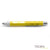 Yellow Carpenter's Pencil on white background