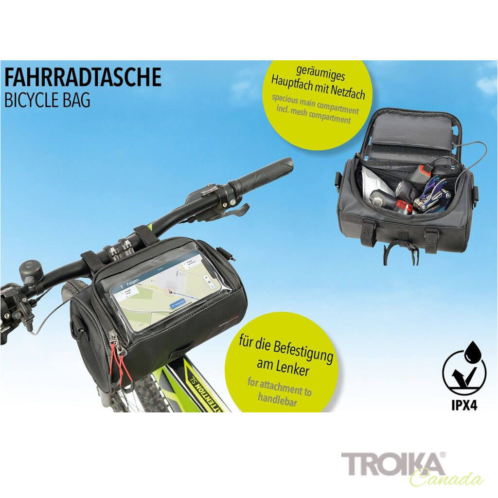 TROIKA Bicycle bag "BIKE BAG"
