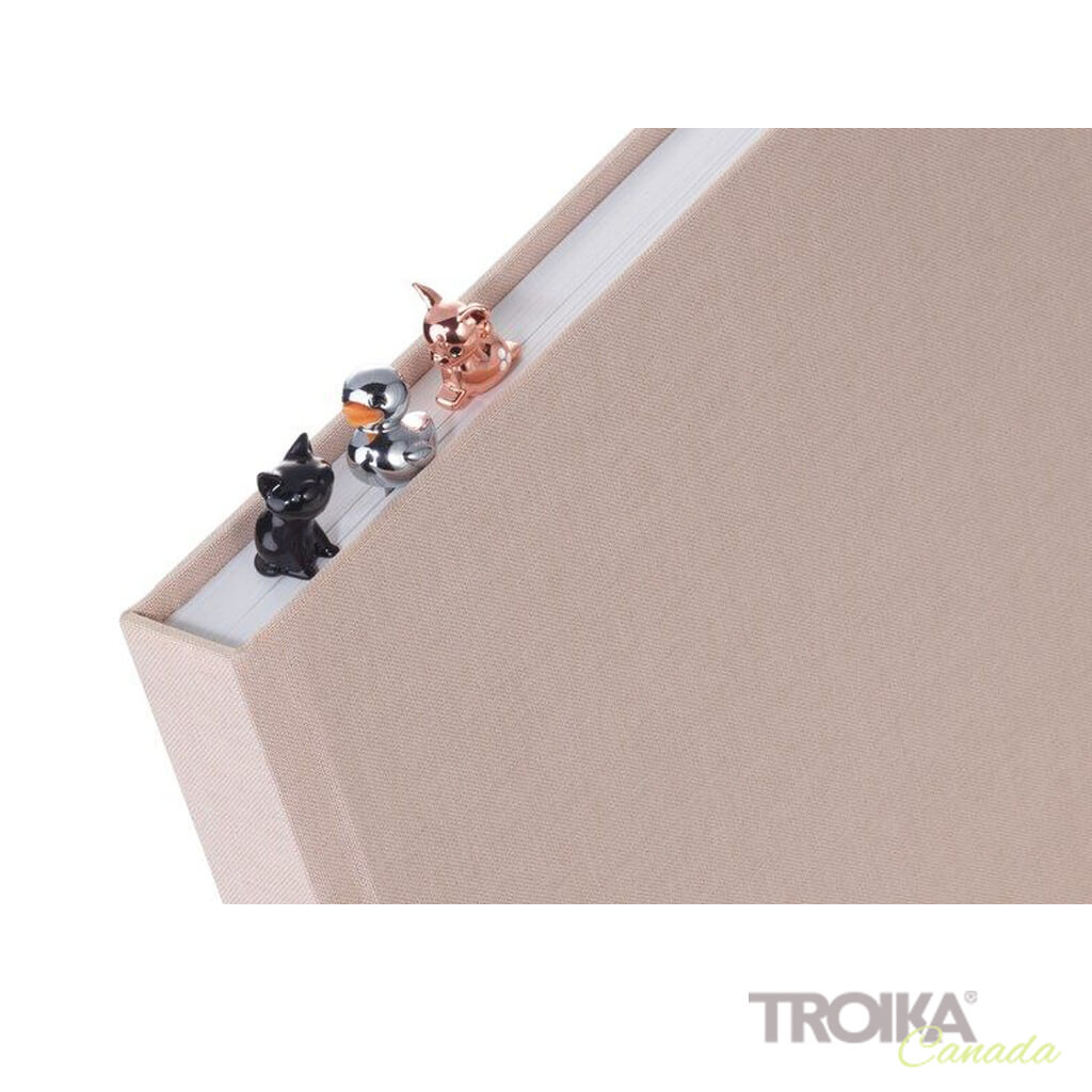 TROIKA Bookmark "CAT" - Black and more