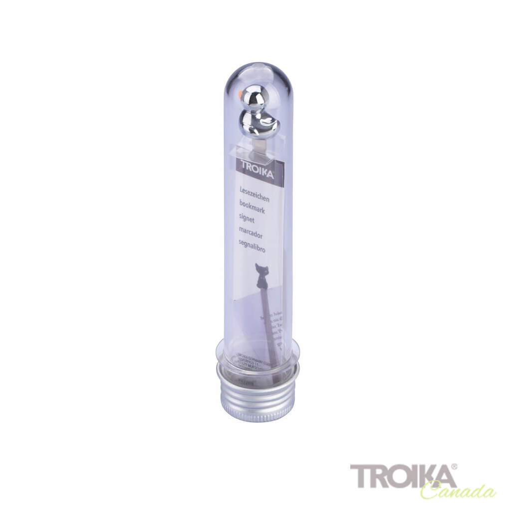 TROIKA Bookmark "DUCK" - Silver