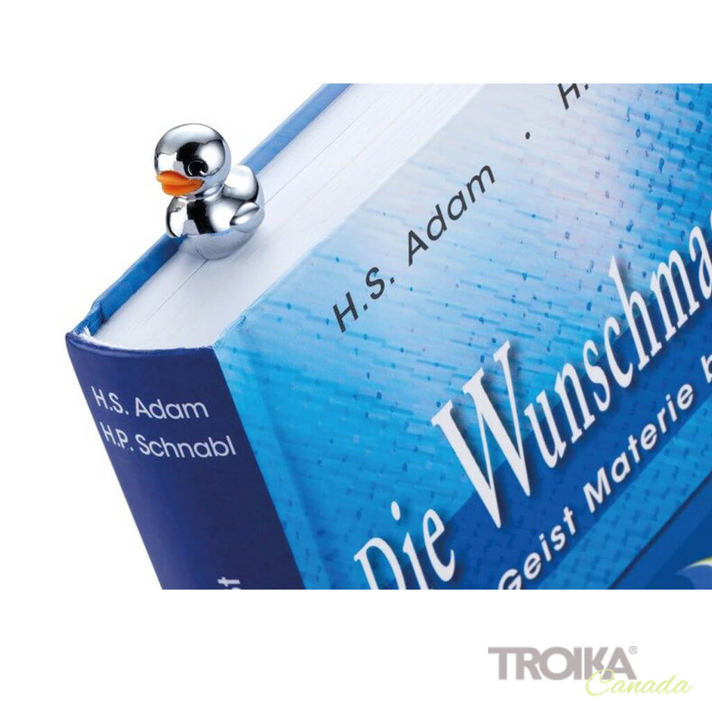 TROIKA Bookmark "DUCK" - Silver