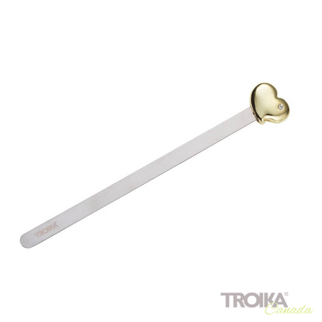 TROIKA Bookmark "HEART" - Gold