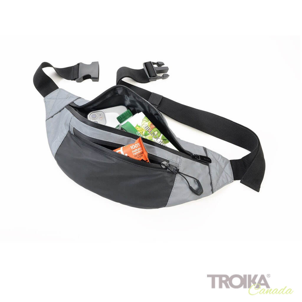 TROIKA Belt bag "REFLACTIVE BAG"