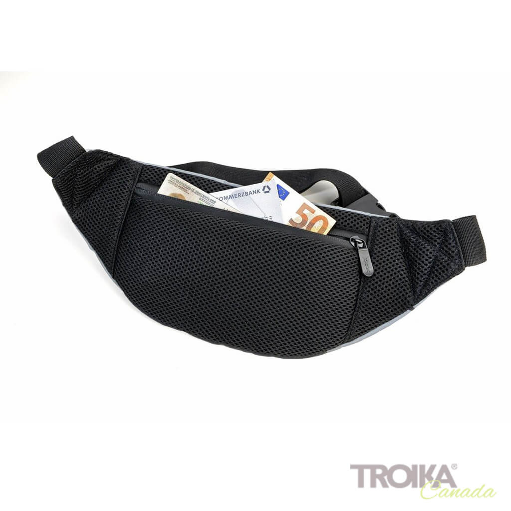 TROIKA Belt bag "REFLACTIVE BAG"