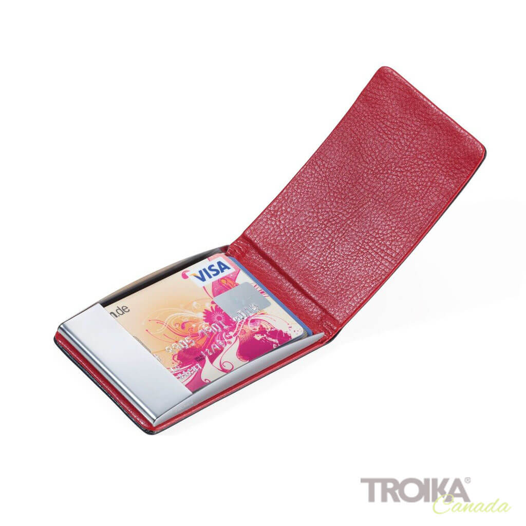 TROIKA Business card case "RED PEPPER STYLE"