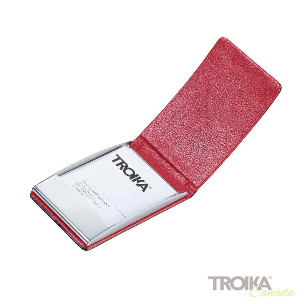 TROIKA Business card case "RED PEPPER STYLE"
