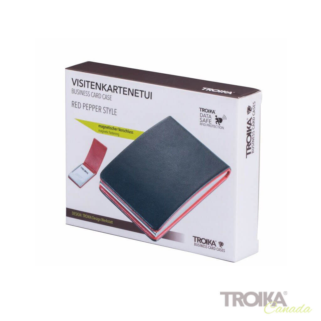 TROIKA Business card case "RED PEPPER STYLE"