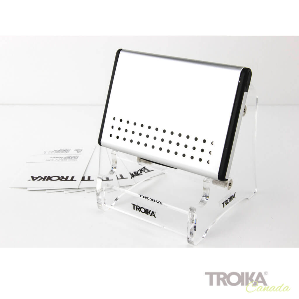 BUSINESS CARD CASE "MR. SLOWHAND" - SILVER