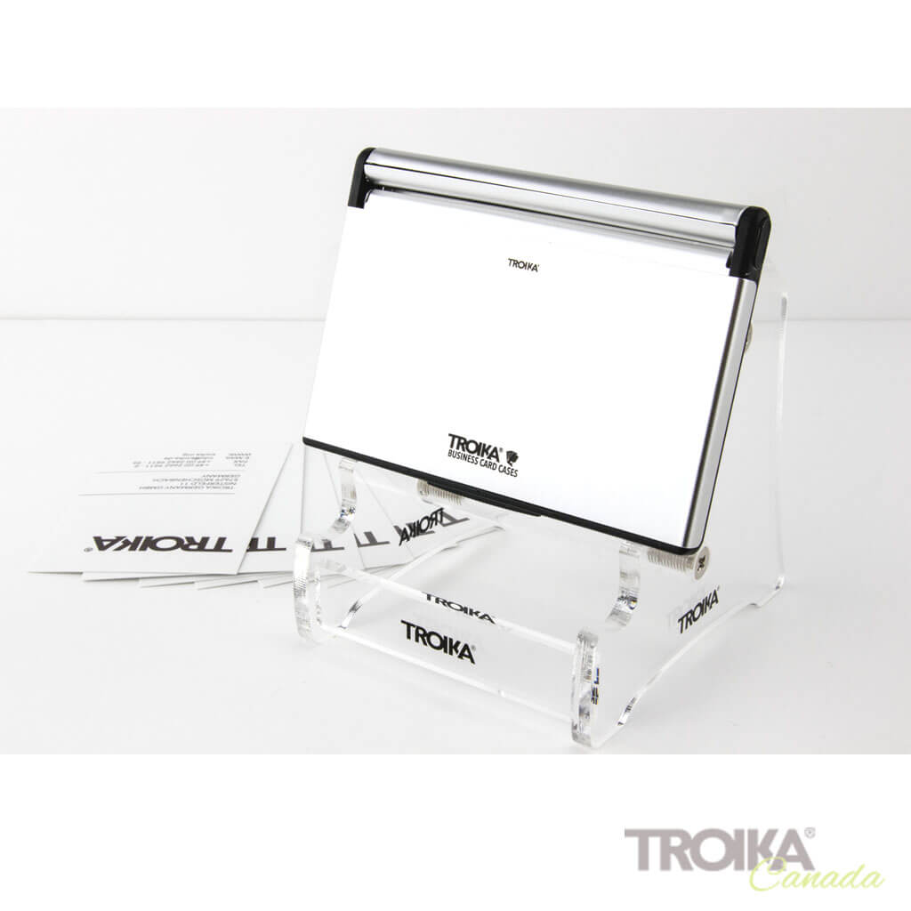 BUSINESS CARD CASE "MR. SLOWHAND" - SILVER