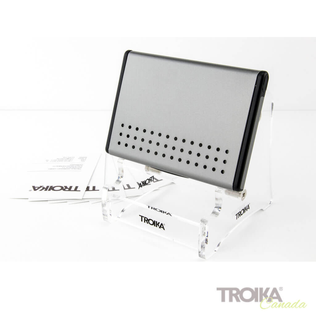 BUSINESS CARD CASE "MR. SLOWHAND" - GREY